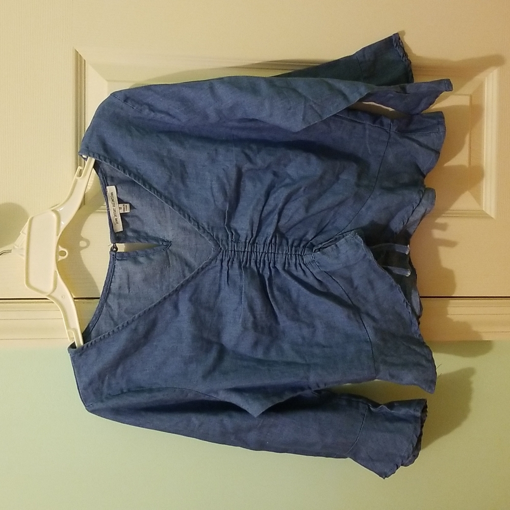 Love Letter collection blue top